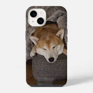Sleeping Shiba Inu  iPhone 14 Case