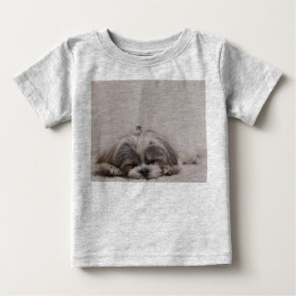 Sleeping Shih tzu Baby Shirt, Sleeping Dog T-Shirt
