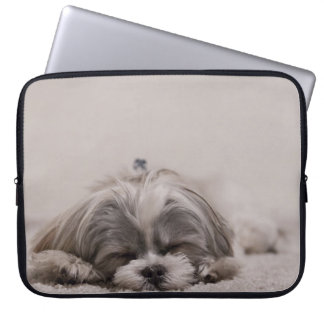 Sleeping Shih tzu Laptop Sleeve, Sleeping Dog Sleeve