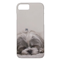 Sleeping Shih tzu Phone Case, Sleeping Dog