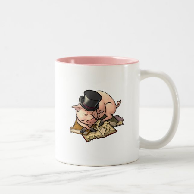 Sleeping Shoat Mug (Right)