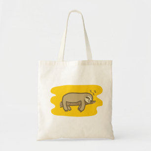 Sleeping sloth budget Tote bag
