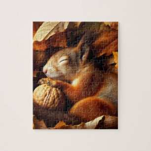 Sleeping Squirrel Puzzle