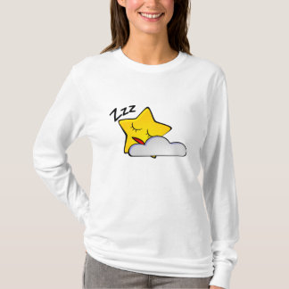 Sleeping Star Cartoon T-Shirt