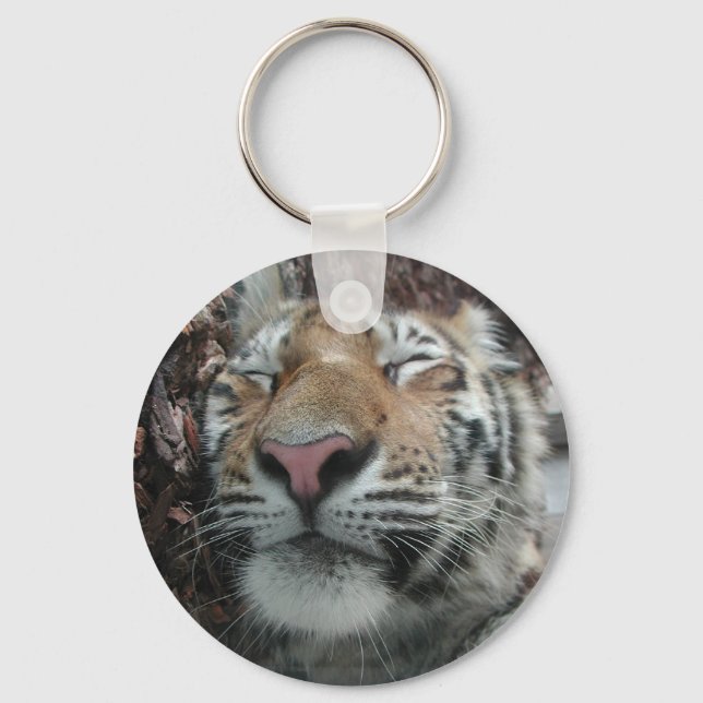 Sleeping Tiger Key Ring (Front)