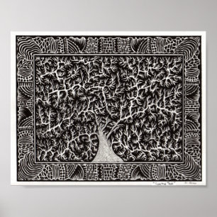 Sleeping Tree Poster