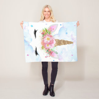 Sleeping Unicorn Blanket