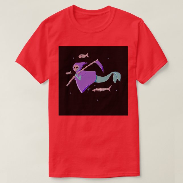Sleeping With the Fishes T-Shirt (Design Front)