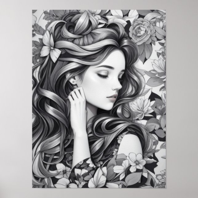 Sleeping Woman Poster (Front)