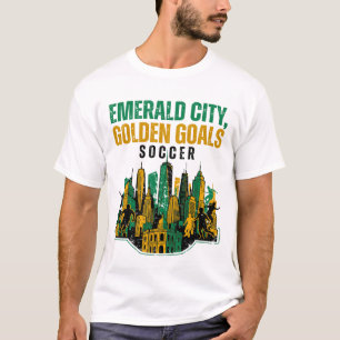 Sleepless In Seattle Soccer Fans Screaming T-Shirt