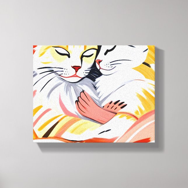 Sleepover Canvas Print (Front)