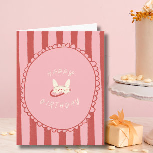 sleepover slumber party happy birthday card teen