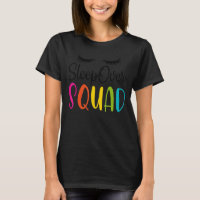 Sleepover Squad Slumber Party Cute Pajama Party Sl