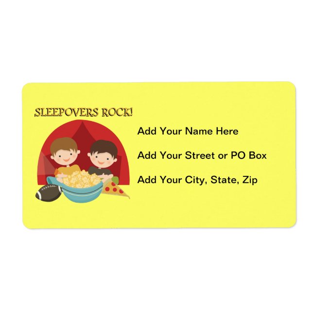 Sleepovers Rock (Front)