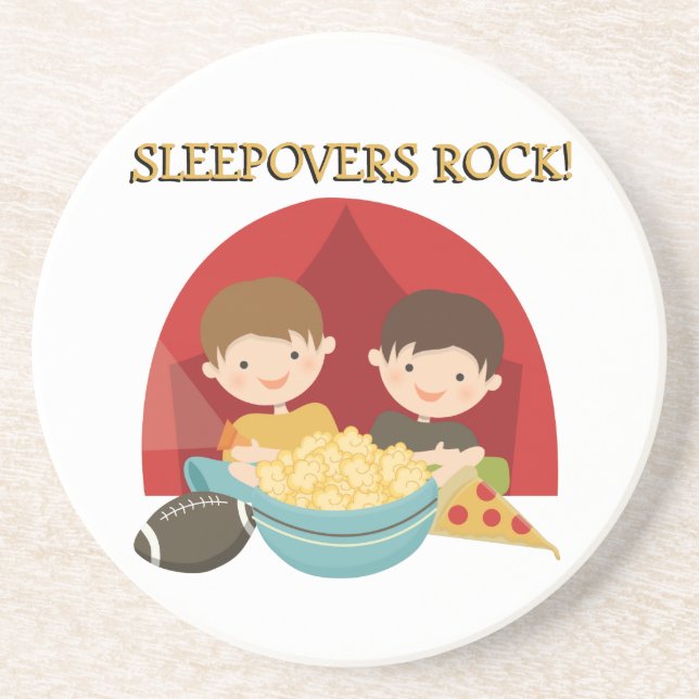 Sleepovers Rock Coaster (Front)