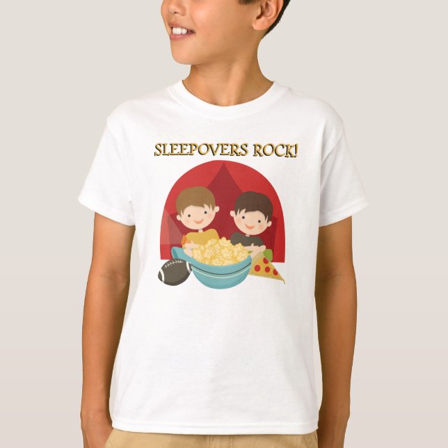 Sleepovers Rock T-Shirt (Front)