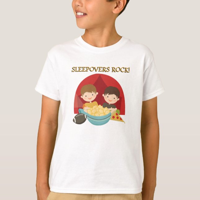Sleepovers Rock T-Shirt (Front)