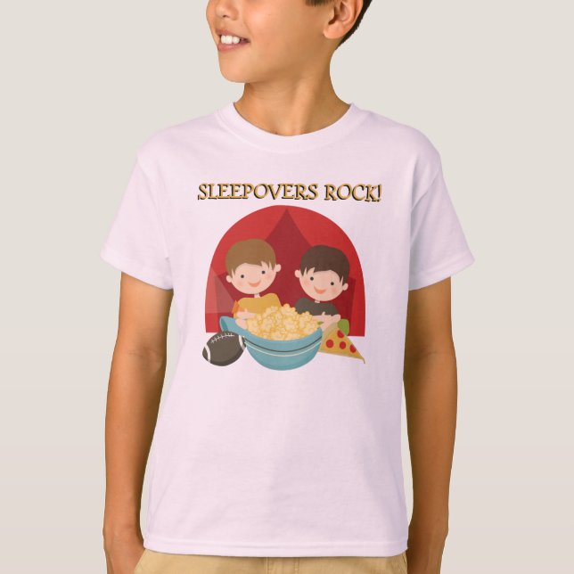 Sleepovers Rock T-Shirt (Front)