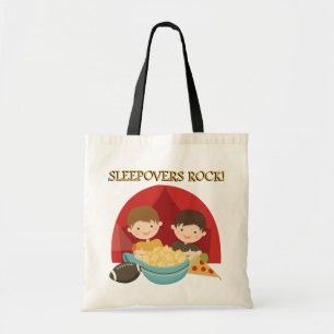 Sleepovers Rock Tote Bag