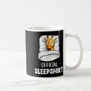 Sleepshirt Sleeng Giraffe Animal Lovers Pajama  Coffee Mug