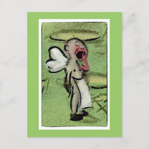 Sleepy Angel Postcard