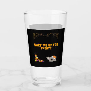 Sleepy animal ready for Halloween treats! Classic  Glass