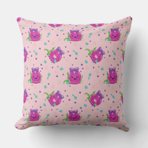 Sleepy Baby Girl Kawaii Octopus Cushion