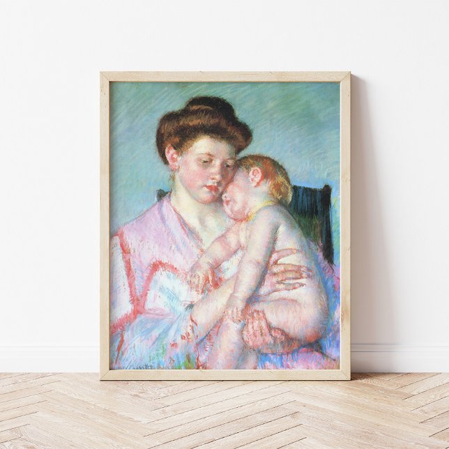 Sleepy Baby | Mary Cassatt Poster (Creator Uploaded)