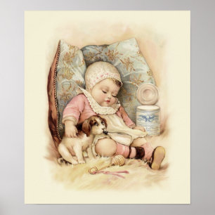 Sleepy Baby Poster