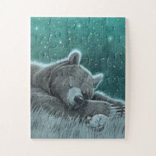 Sleepy Bear and Mouse Puzzle