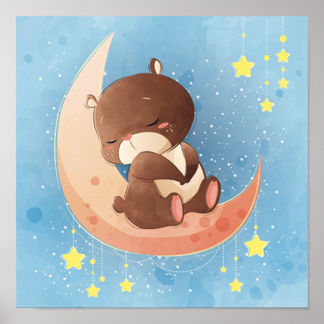 Sleepy Bear Poster (Front)