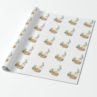 Sleepy Bee Wrapping Paper