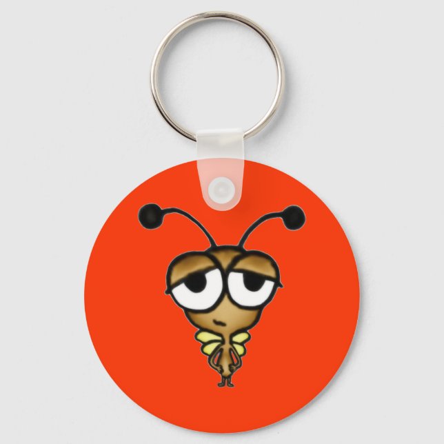 Sleepy Bug Key Ring (Front)