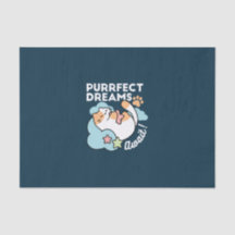 Sleepy Cat Hugging Star – Purrfect Dreams Cute Cat