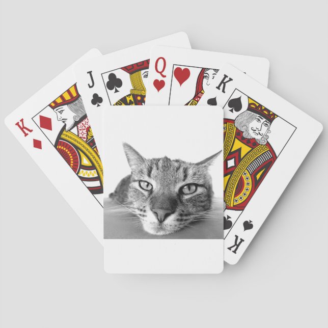 Sleepy Cat Playing Cards (Back)