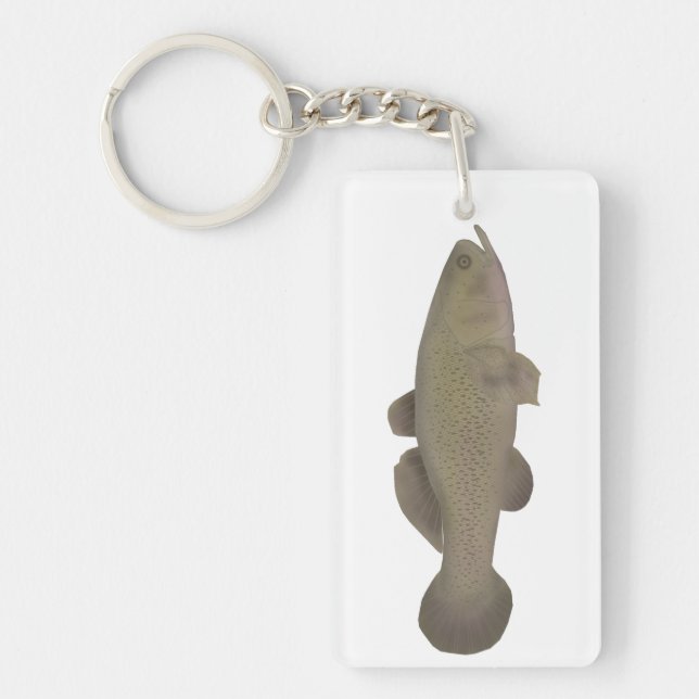Sleepy Cod Key Ring (Front)