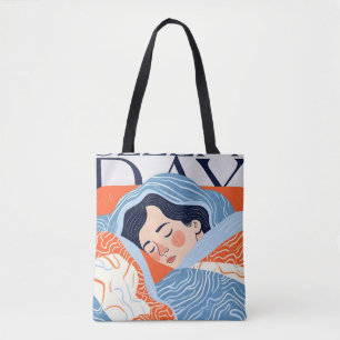 Sleepy Day Tote Bag