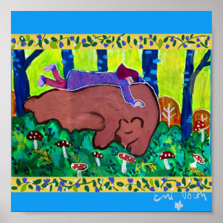 Sleepy daydream poster