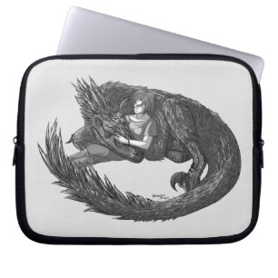 Sleepy Dinosaur Laptop Sleeve
