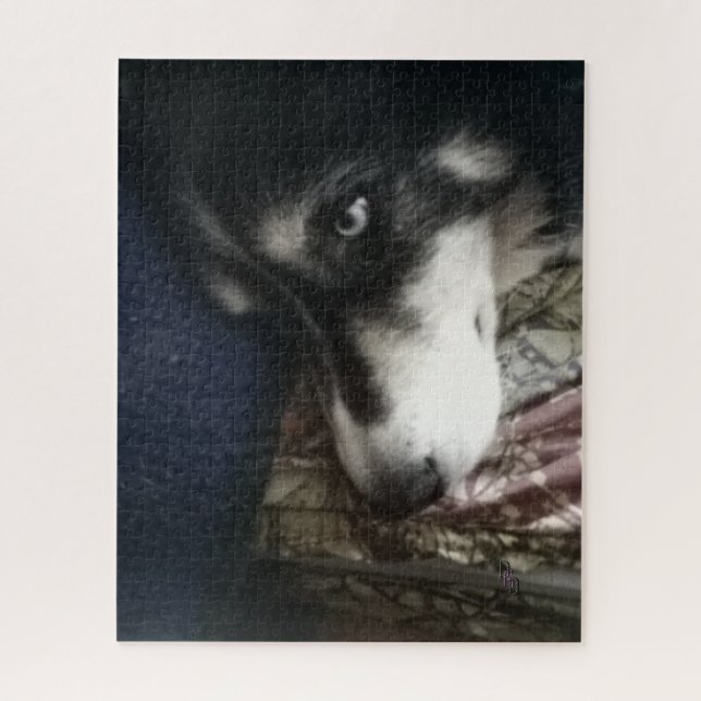 Sleepy Dog Jigsaw Puzzle (Vertical)