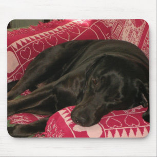 Sleepy Dog Mousepad