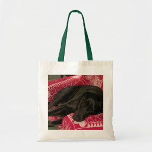 Sleepy Dog Tote Bag