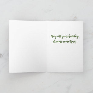 Sleepy elf card