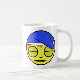 Sleepy Face Coffee Mug