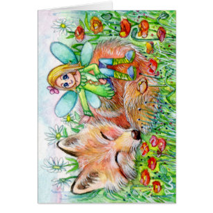 Sleepy Fox and Fairy
