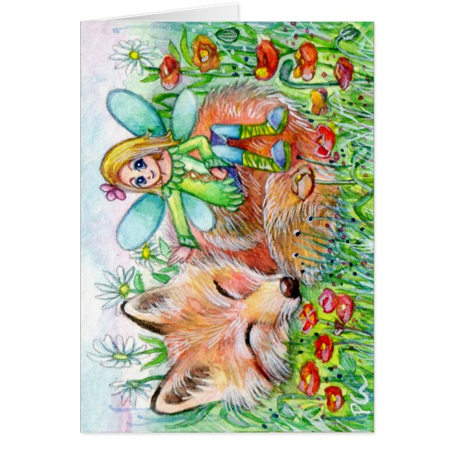 Sleepy Fox and Fairy (Front)