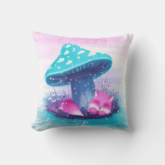 Sleepy Fox Pillow