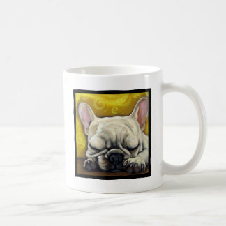 Sleepy Frenchie Coffee Mug
