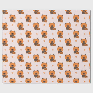 Sleepy German Shepherd Wrapping Paper