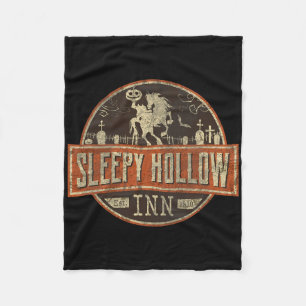 Sleepy Hollow Alloween Horseman Fleece Blanket